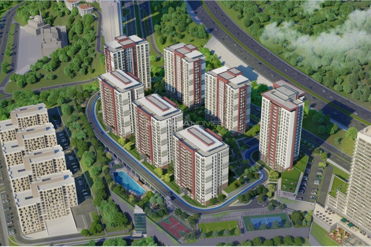 Квартира 4+1 в Стамбуле, Турция | PKK-56429