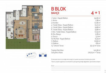 Квартира 3+1 в Стамбуле, Турция | PTE-56428