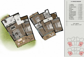 Квартира 3+1 в Башискеле, Турция | STE-56433