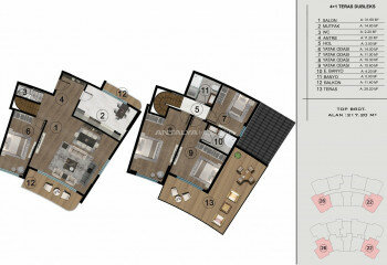 Квартира 3+1 в Башискеле, Турция | STE-56433