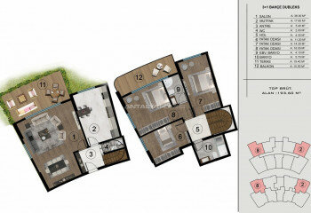 Квартира 3+1 в Башискеле, Турция | STE-56433