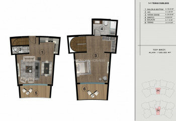 Квартира 3+1 в Башискеле, Турция | STE-56433