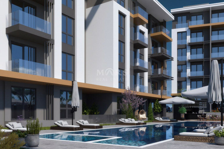 Квартира 1+1 в Алании, Турция | STE-56442