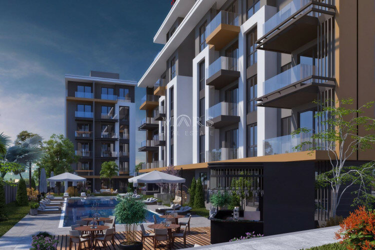 Квартира 1+1 в Алании, Турция | STE-56442