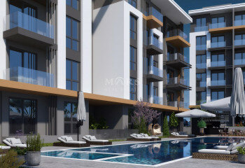 Квартира 1+1 в Алании, Турция | STE-56442