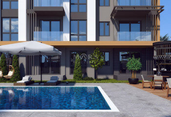 Квартира 1+1 в Алании, Турция | STE-56442