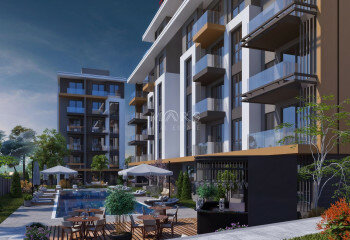 Квартира 1+1 в Алании, Турция | STE-56442