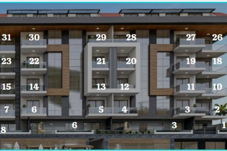 Квартира 1+1 в Кестеле, Турция | SBB-56453