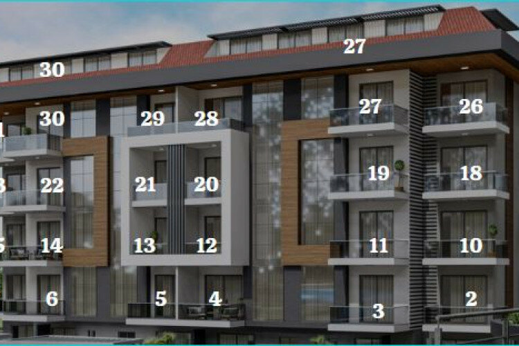 Квартира 1+1 в Кестеле, Турция | SBB-56453