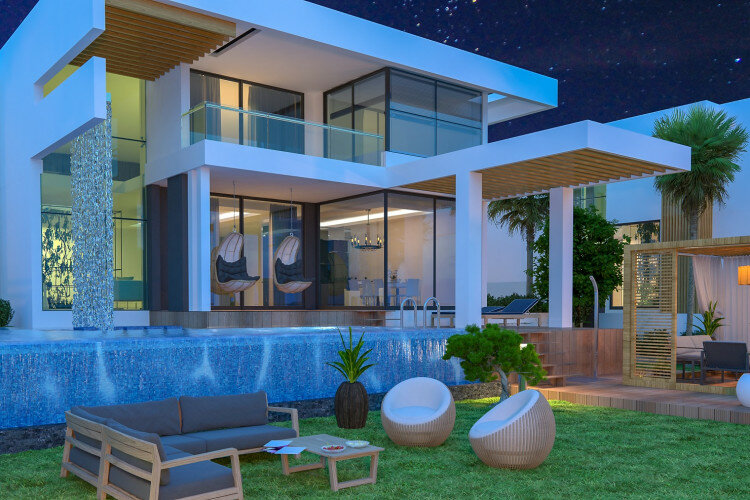 Вилла 5+1 в Алании, Турция | PTE-56494