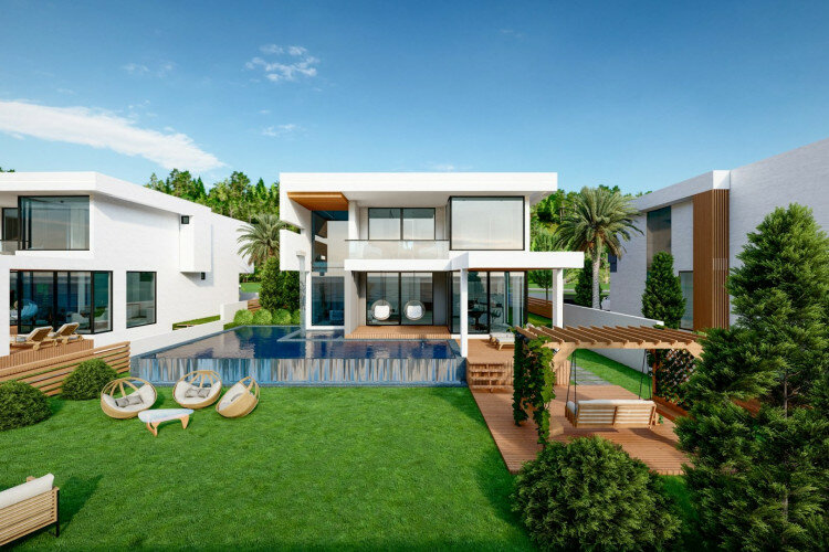 Вилла 5+1 в Алании, Турция | PTE-56494