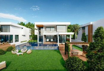 Вилла 5+1 в Алании, Турция | PTE-56494