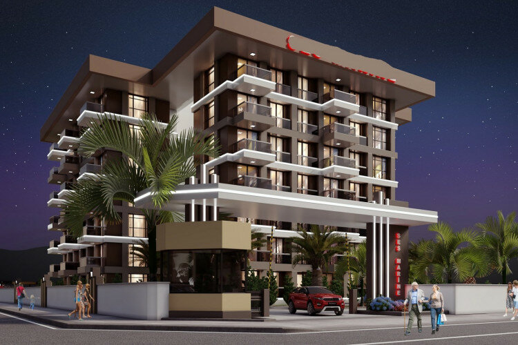 Квартира 1+1 в Алании, Турция | SBB-56492