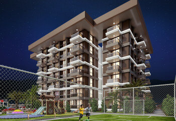 Квартира 1+1 в Алании, Турция | SBB-56492