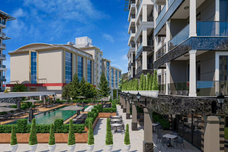 Квартира 1+1 в Алании, Турция | SBB-56587