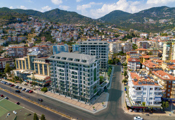 Апартаменты 1+1 в Алании, Турция 