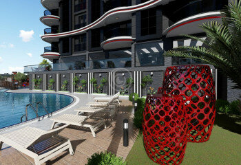 Квартира 1+1 в Алании, Турция | PTE-56713