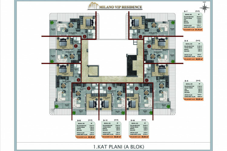 Квартира 3+1 в Алании, Турция | PBB-57365