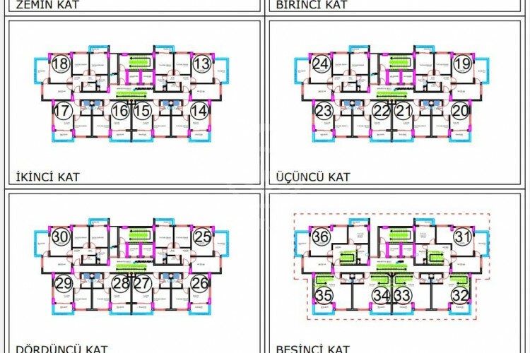 Квартира 2+1 в Алании, Турция | SBB-57378