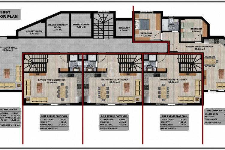 Квартира 1+1 в Алании, Турция | PBB-57382
