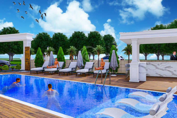 Квартира 1+1 в Алании, Турция | STE-57386