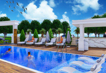 Квартира 1+1 в Алании, Турция | STE-57386