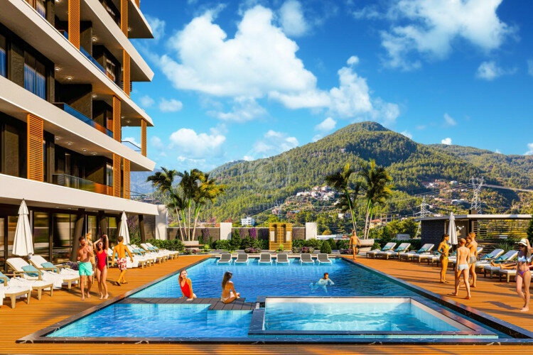 Квартира 4+1 в Алании, Турция | STE-57390