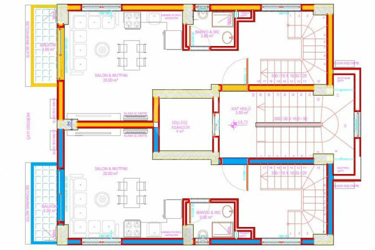 Квартира 2+1 в Алании, Турция | STE-57396