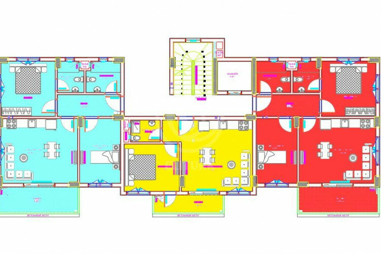 Квартира 2+1 в Алании, Турция | STE-57396