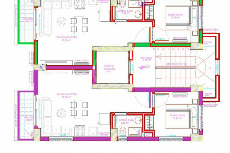 Квартира 2+1 в Алании, Турция | STE-57396