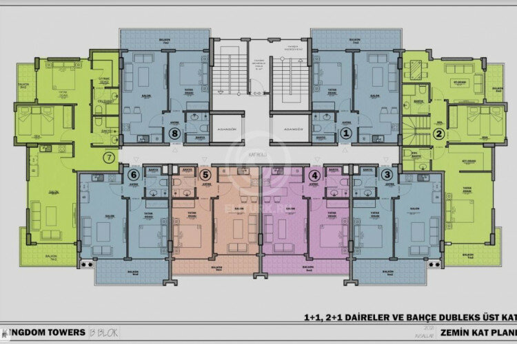 Квартира 4+1 в Алании, Турция | SBB-57400