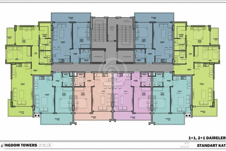 Квартира 4+1 в Алании, Турция | SBB-57400