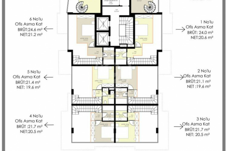 Квартира 2+1 в Алании, Турция | SBB-57416