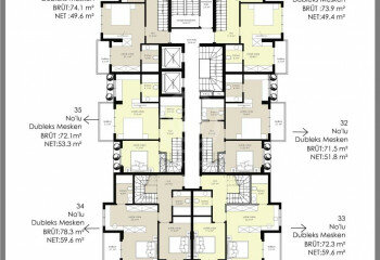 Квартира 3+1 в Алании, Турция | PTE-57418