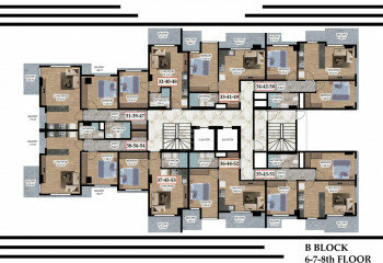 Квартира 3+1 в Алании, Турция | STE-57423