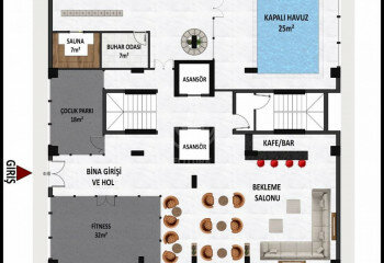Квартира 1+1 в Алании, Турция | SBB-57424