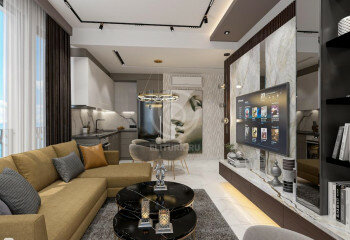 Квартира 1+1 в Алании, Турция | STE-57431