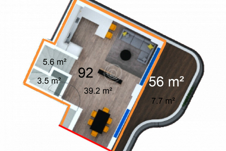Квартира 2+1 в Газипаше, Турция | PBB-57468