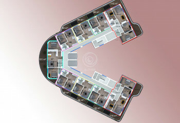 Квартира 2+1 в Газипаше, Турция | PBB-57468