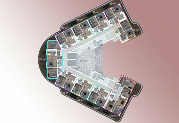 Квартира 2+1 в Газипаше, Турция | STE-57469