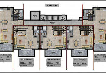 Квартира 2+1 в Алании, Турция | PTE-57465