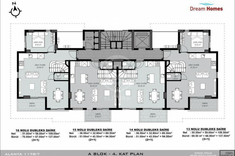Квартира 2+1 в Алании, Турция | PBB-57471
