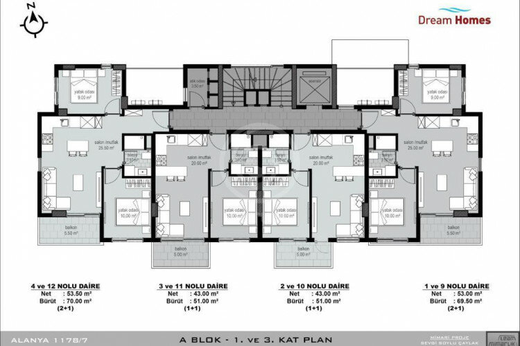 Квартира 3+1 в Алании, Турция | PBB-57476