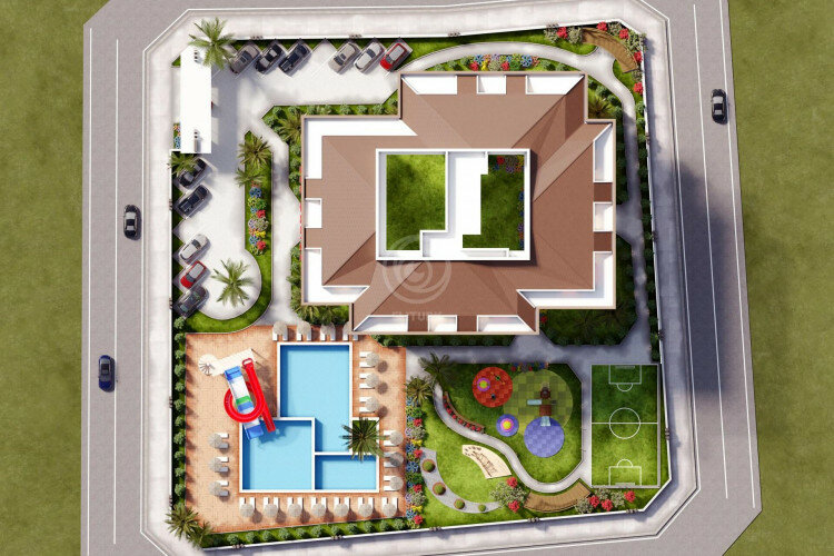 Квартира 1+1 в Газипаше, Турция | STE-57492