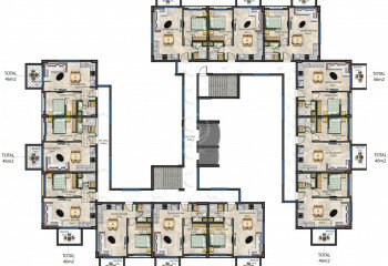 Квартира 1+1 в Газипаше, Турция | STE-57492