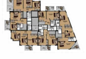 Квартира 3+1 в Алании, Турция | STE-57500