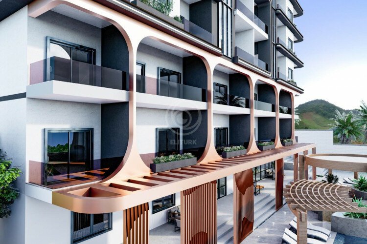 Квартира 1+1 в Алании, Турция | PTE-57560