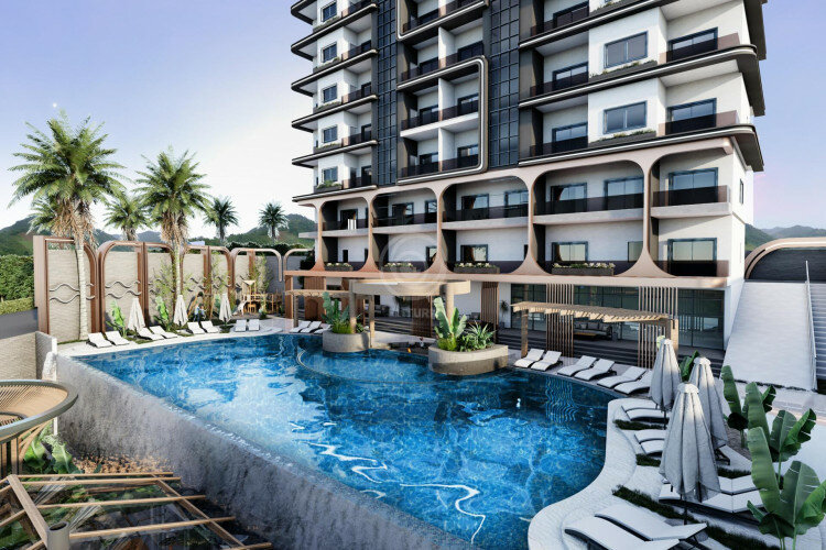 Квартира 1+1 в Алании, Турция | PTE-57560