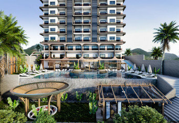 Квартира 1+1 в Алании, Турция | PTE-57560