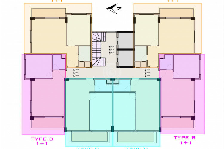 Квартира 1+1 в Алании, Турция | SBB-57623